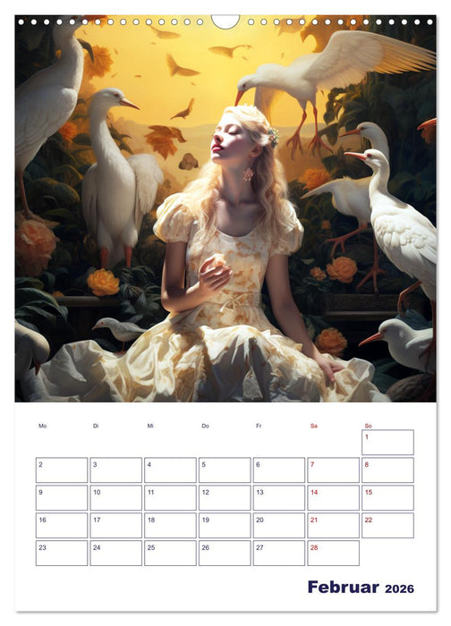 Die lebhafte Jahreszeiten! (CALVENDO Wandkalender 2026)