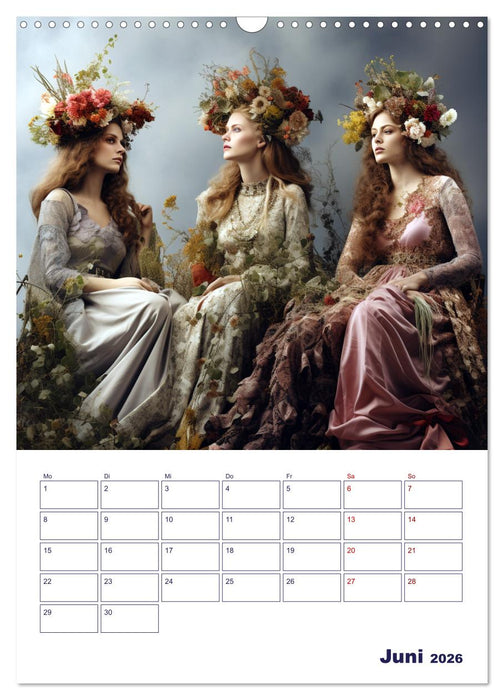 Die lebhafte Jahreszeiten! (CALVENDO Wandkalender 2026)