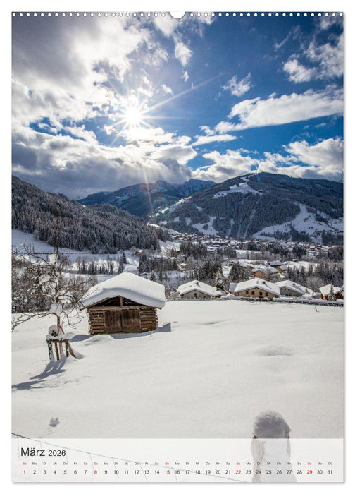 Es grüßt Wagrain (CALVENDO Wandkalender 2026)