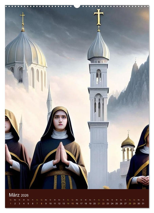 In dunkler Vorzeit - Mystisch und sagenumwoben (CALVENDO Premium Wandkalender 2026)