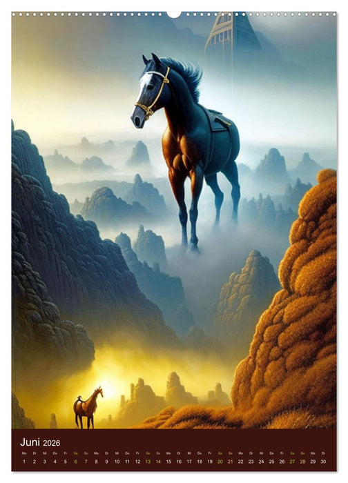 In dunkler Vorzeit - Mystisch und sagenumwoben (CALVENDO Premium Wandkalender 2026)