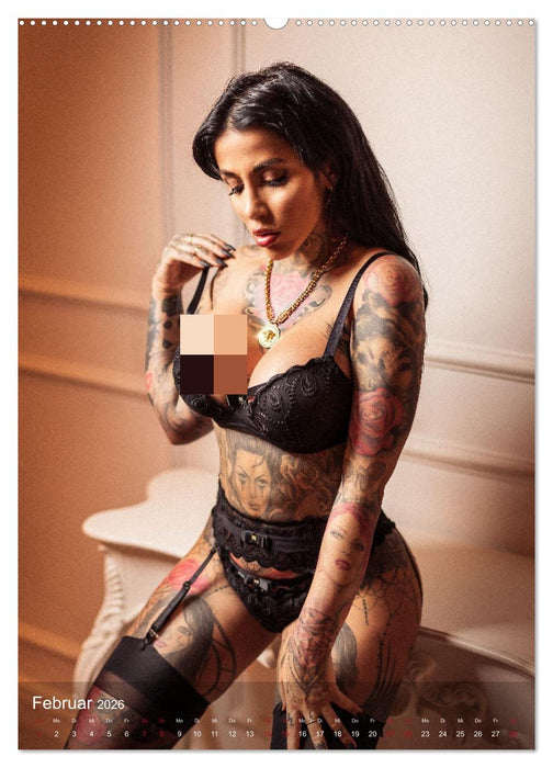 Erotic Girls - Jenny Nadine Christina (CALVENDO Premium Wandkalender 2026)