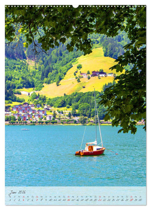 Rund um Zell am See (CALVENDO Premium Wandkalender 2026)