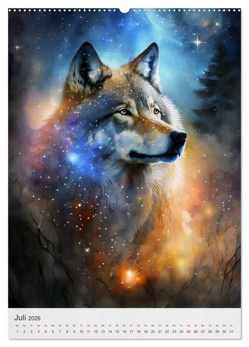 Mystische Begleiter (CALVENDO Premium Wandkalender 2026)