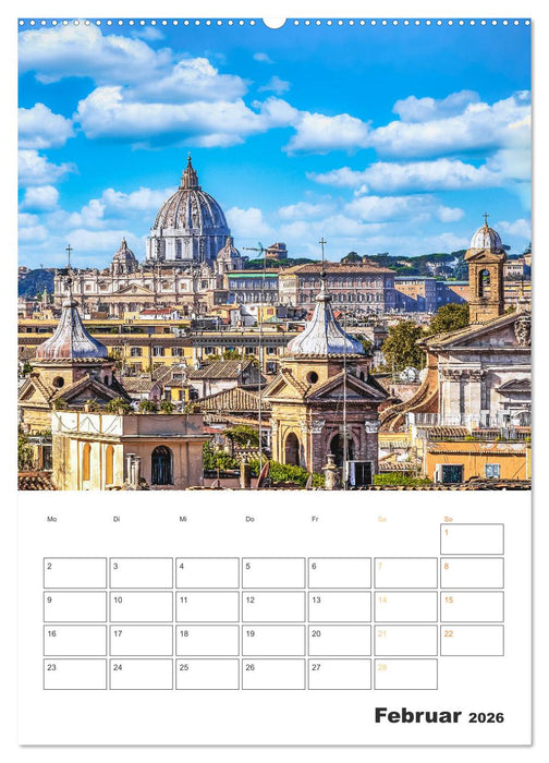 Rom - Kunst, Kultur und Geschichte (CALVENDO Wandkalender 2026)