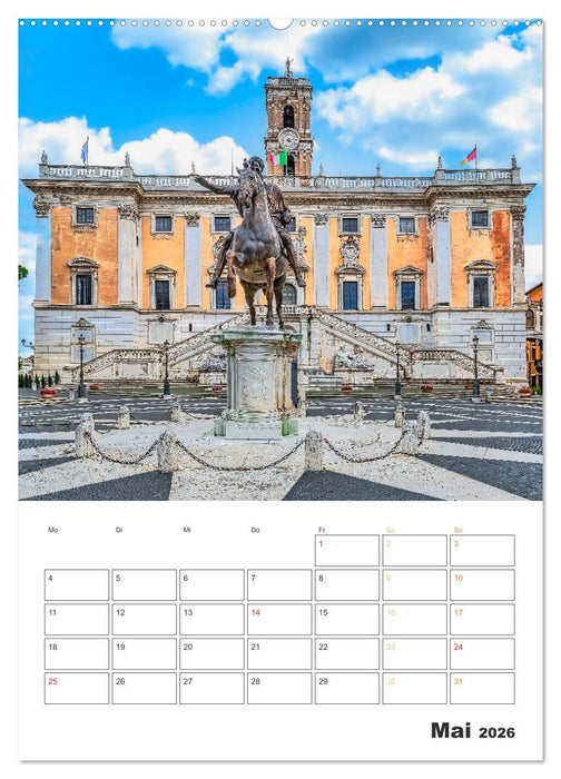 Rom - Kunst, Kultur und Geschichte (CALVENDO Wandkalender 2026)