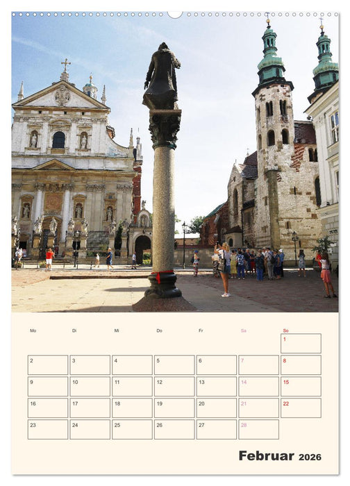 Wunderschönes Krakau (CALVENDO Wandkalender 2026)