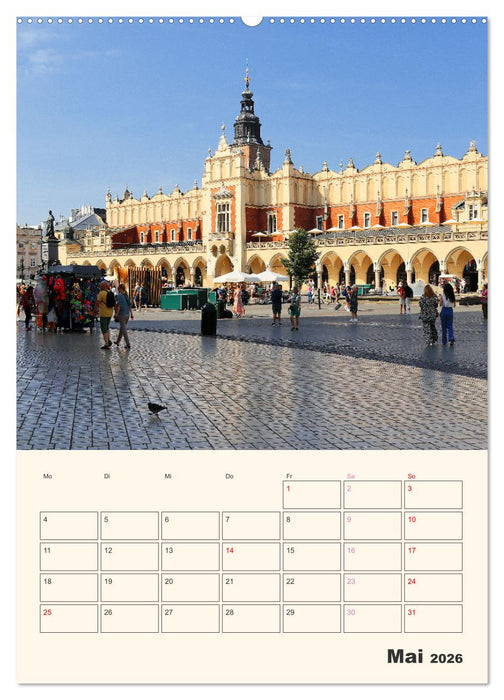 Wunderschönes Krakau (CALVENDO Wandkalender 2026)