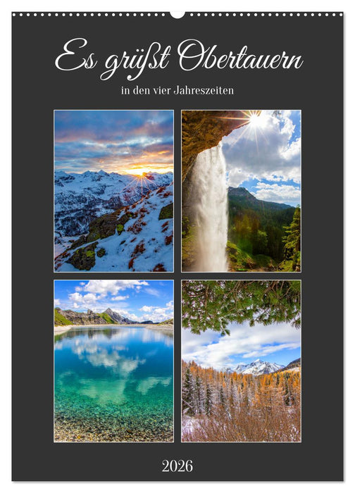 Es grüßt Obertauern (CALVENDO Wandkalender 2026)