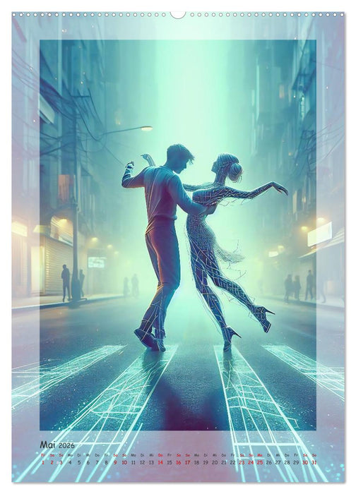 Entdecke die Zukunft - Future World mit KI (CALVENDO Wandkalender 2026)