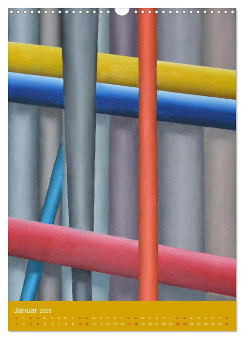 Farbharmonien (CALVENDO Wandkalender 2026)