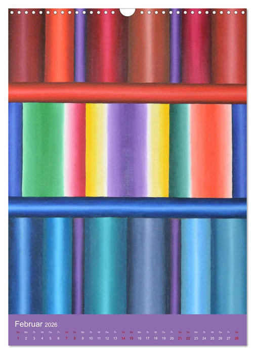 Farbharmonien (CALVENDO Wandkalender 2026)