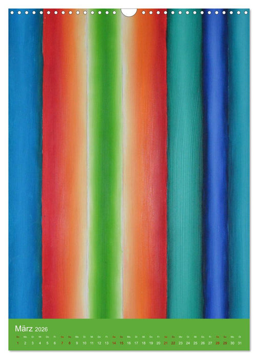 Farbharmonien (CALVENDO Wandkalender 2026)