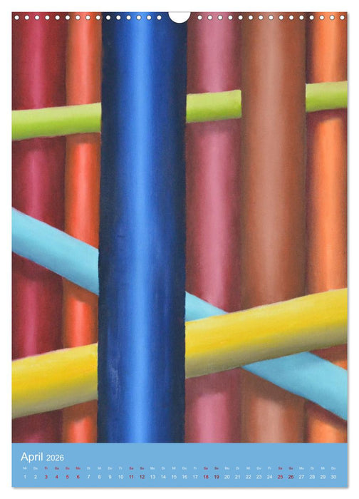 Farbharmonien (CALVENDO Wandkalender 2026)