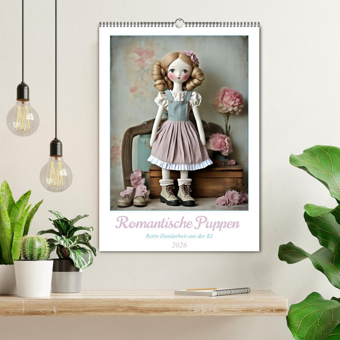 Romantische Puppen (CALVENDO Wandkalender 2026)