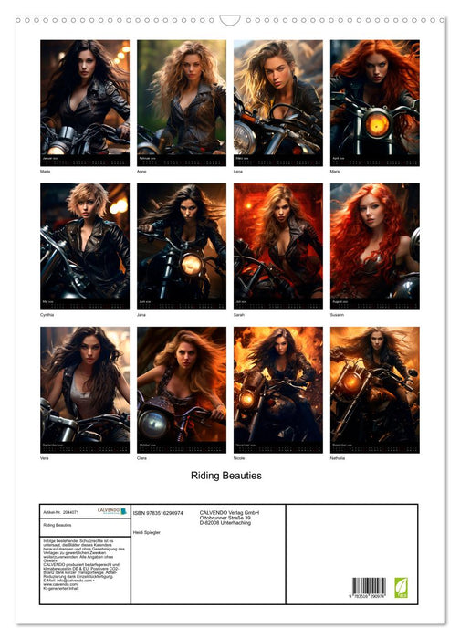 Riding Beauties (CALVENDO Wandkalender 2026)