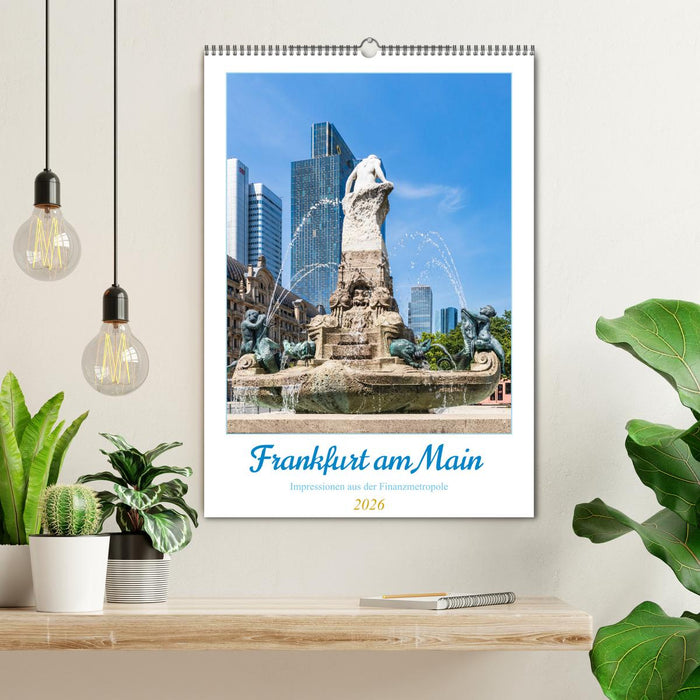 Frankfurt am Main - Impressionen aus der Finanzmetropole (CALVENDO Wandkalender 2026)
