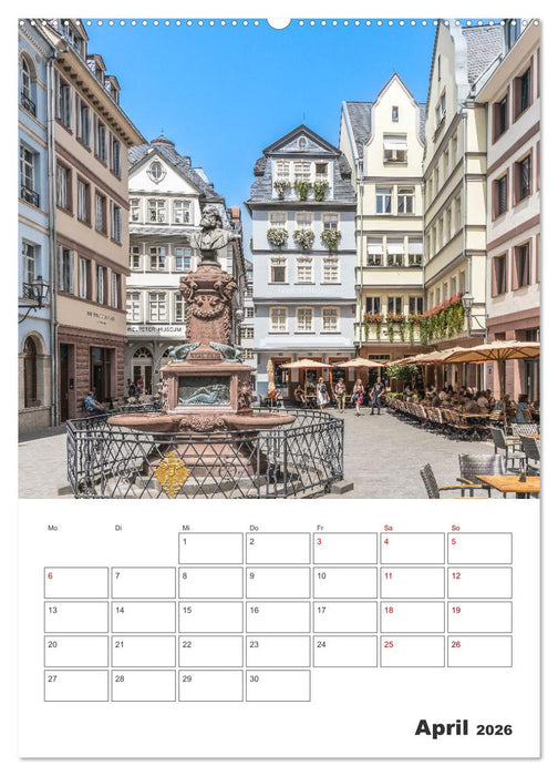 Frankfurt am Main - Impressionen aus der Finanzmetropole (CALVENDO Wandkalender 2026)