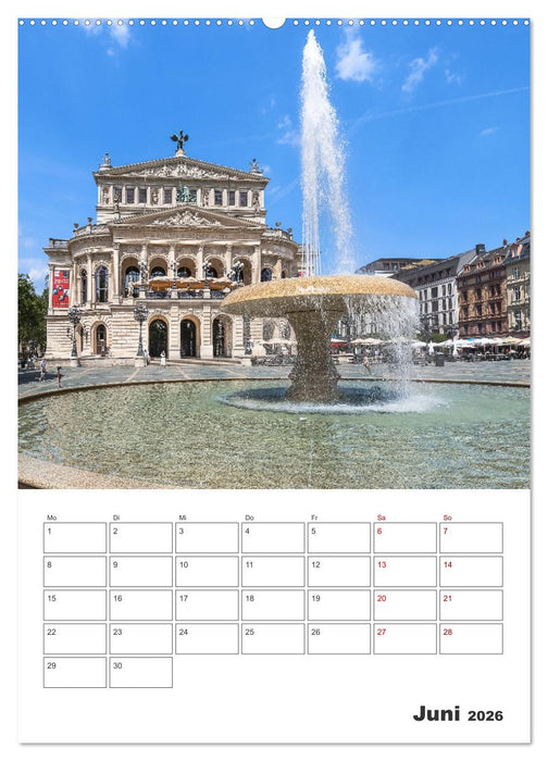 Frankfurt am Main - Impressionen aus der Finanzmetropole (CALVENDO Wandkalender 2026)