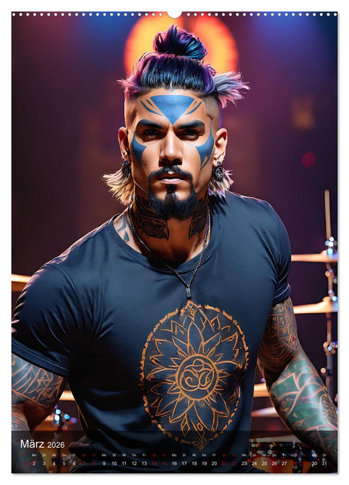 Rockstars - Live on Stage (CALVENDO Wandkalender 2026)