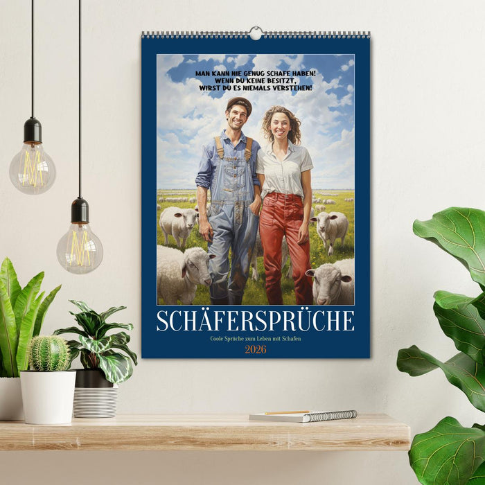 Schäfersprüche (CALVENDO Wandkalender 2026)