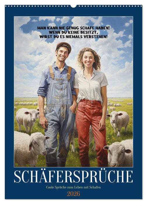 Schäfersprüche (CALVENDO Wandkalender 2026)