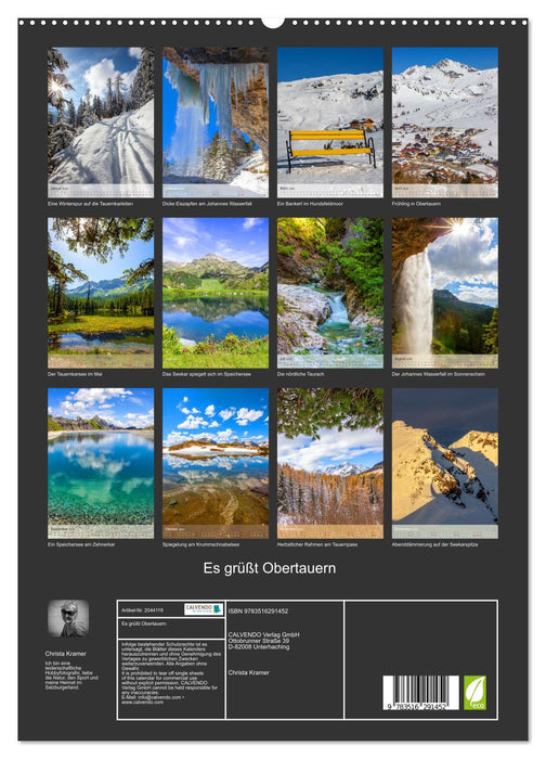 Es grüßt Obertauern (CALVENDO Premium Wandkalender 2026)