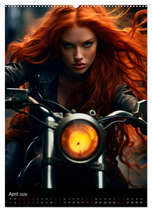 Riding Beauties (CALVENDO Premium Wandkalender 2026)