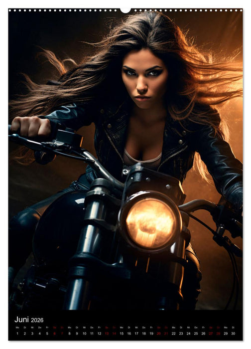 Riding Beauties (CALVENDO Premium Wandkalender 2026)