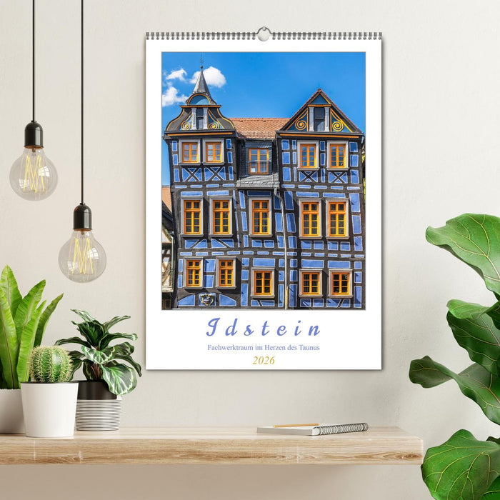 Idstein - Fachwerktraum im Herzen des Taunus (CALVENDO Wandkalender 2026)