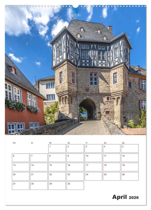 Idstein - Fachwerktraum im Herzen des Taunus (CALVENDO Wandkalender 2026)