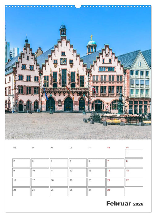 Frankfurt am Main - Impressionen aus der Finanzmetropole (CALVENDO Premium Wandkalender 2026)