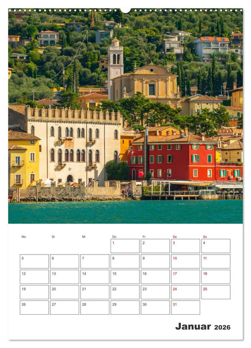 Malcesine am Gardasee - Impressionen (CALVENDO Wandkalender 2026)