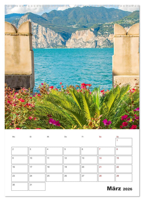 Malcesine am Gardasee - Impressionen (CALVENDO Wandkalender 2026)