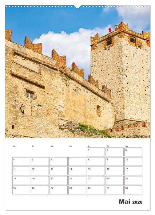 Malcesine am Gardasee - Impressionen (CALVENDO Wandkalender 2026)