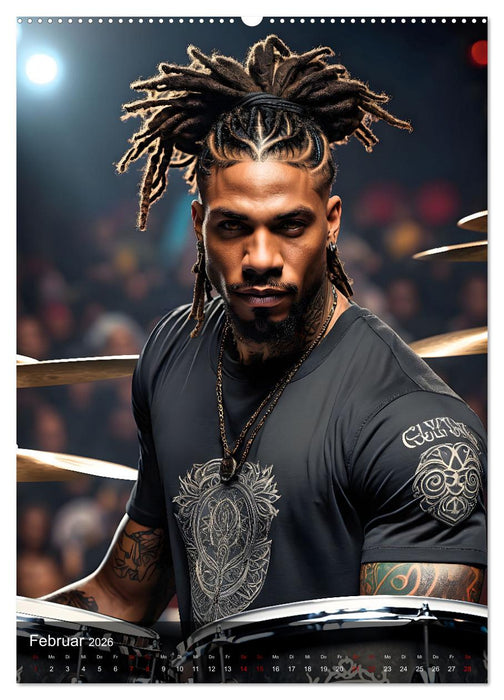 Rockstars - Live on Stage (CALVENDO Premium Wandkalender 2026)