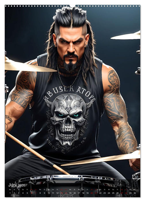 Rockstars - Live on Stage (CALVENDO Premium Wandkalender 2026)