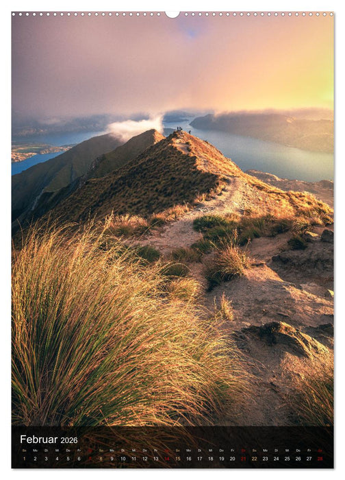NEUSEELAND - TRAUMZIEL AM ANDEREN ENDE DER WELT (CALVENDO Wandkalender 2026)