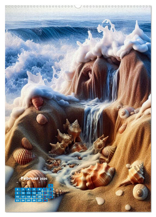 Aus Sand und Meerschaum! (CALVENDO Wandkalender 2026)