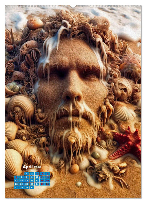 Aus Sand und Meerschaum! (CALVENDO Wandkalender 2026)
