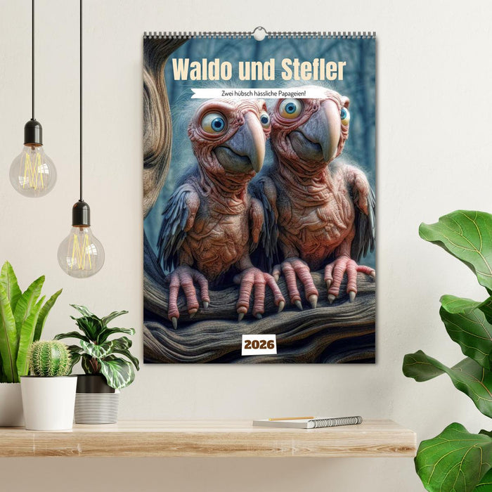 Waldo und Stefler (CALVENDO Wandkalender 2026)