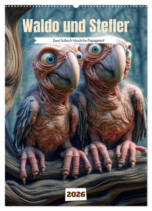 Waldo und Stefler (CALVENDO Wandkalender 2026)