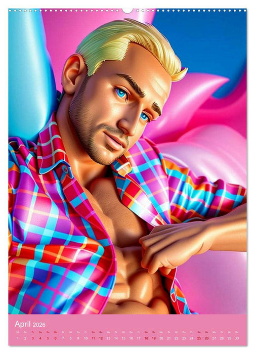 Perfekte Puppenmänner (CALVENDO Wandkalender 2026)