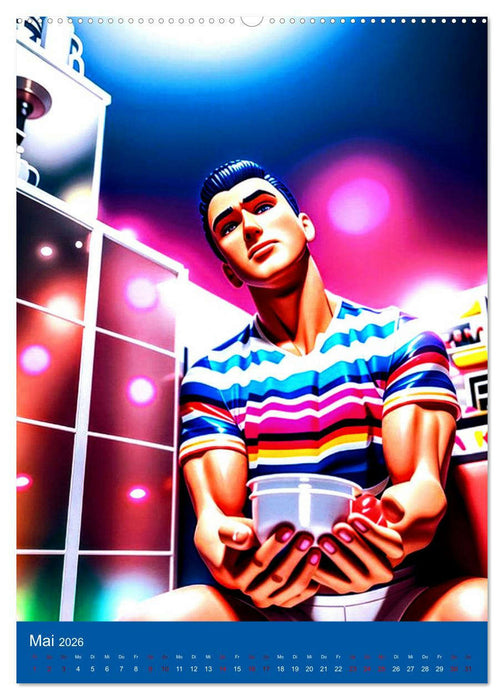 Perfekte Puppenmänner (CALVENDO Wandkalender 2026)