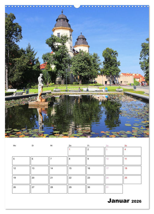 Schloss Fürstenstein in Polen - ein Reiseplaner (CALVENDO Premium Wandkalender 2026)