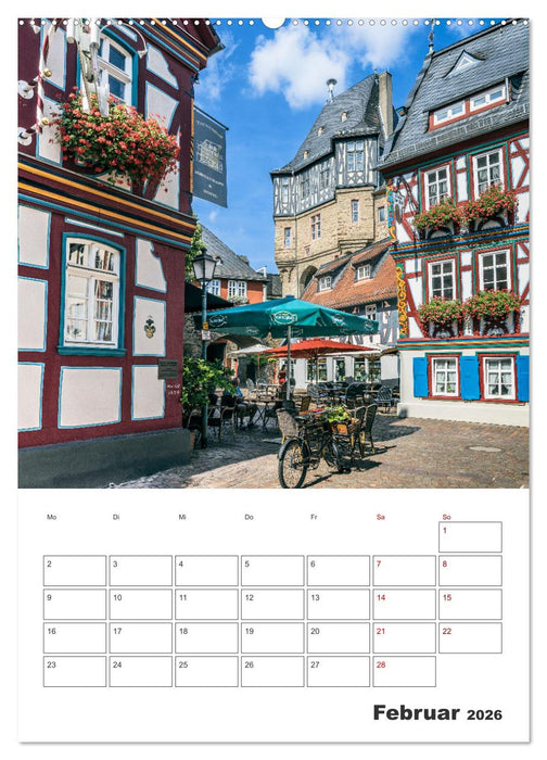 Idstein - Fachwerktraum im Herzen des Taunus (CALVENDO Premium Wandkalender 2026)