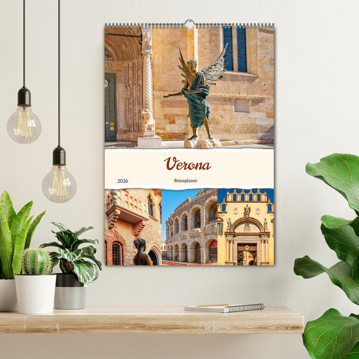 Verona - Reiseplaner (CALVENDO Wandkalender 2026)