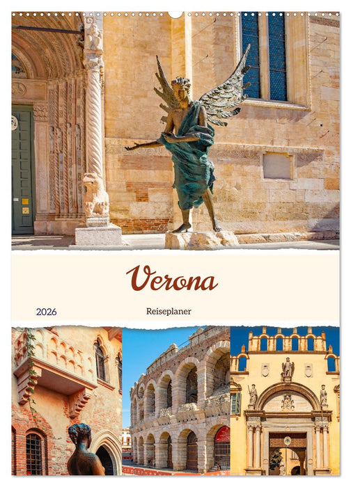 Verona - Reiseplaner (CALVENDO Wandkalender 2026)