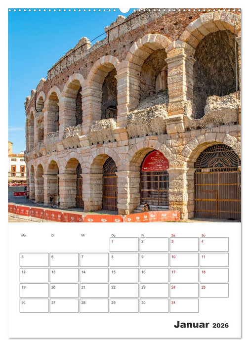 Verona - Reiseplaner (CALVENDO Wandkalender 2026)
