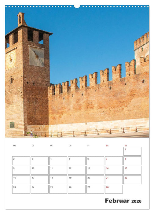 Verona - Reiseplaner (CALVENDO Wandkalender 2026)